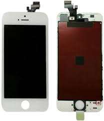LCD TOUCH FRAME COMPLETE ASSEMBLY FOR APPLE IPHONE 5s(WHITE)