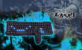 Jeway JK-8803 Wired Gaming Keyboard Wireless Waterproof Mouse Set Multimedia Game Keyboard combo