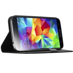 Book Case Pouch For Samsung Galaxy S5 - Black