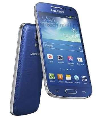 SAMSUNG GALAXY S4 MINI (BLUE) WITH CHARGER AND USB CABLE