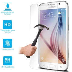 Samsung Galaxy S6 Edge Tempered Glass Screen Protection - Ultra Thin & Transparent
