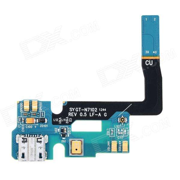 Charging Port Flex Cable With Mic For Samsung Galaxy Note 2 N7000