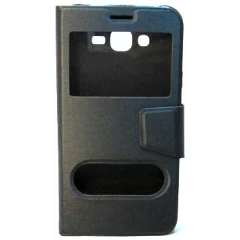 Samsung Galaxy J7 Flip Case (Black) + FREE Screenguard