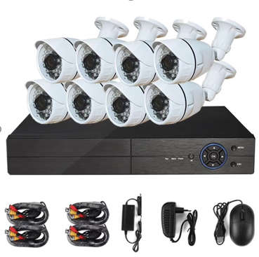 8 Channel CCTV Security Camera System (2MEGA)