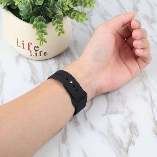 Silicone Strap with Protective Face for for iWatch - 38mm 40mm 42mm 44mm