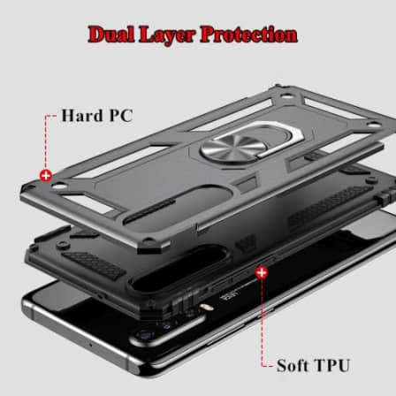 Shockproof Magnetic Armor Case For Samsung Galaxy A21 S