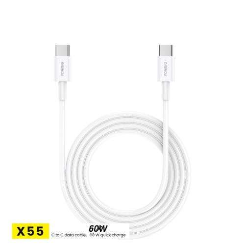 2M Quick Charger Cable C to C 60w For Samsung Galaxy Note 10 S10 5G S20 Ultra S21 Z Fold 3 Iphon