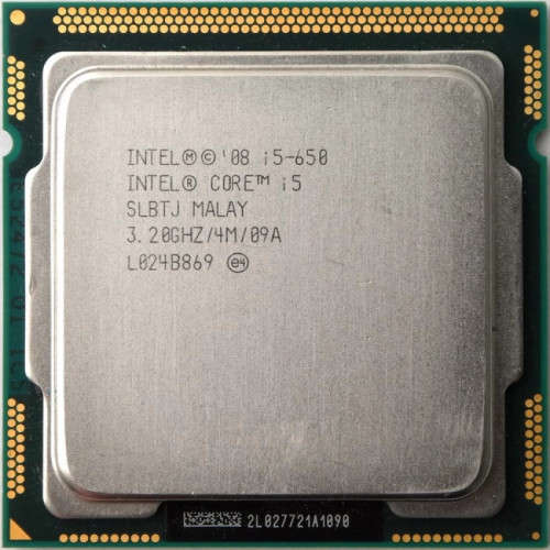 Intel Core i5-650 1st Gen CPU (6 months warranty)