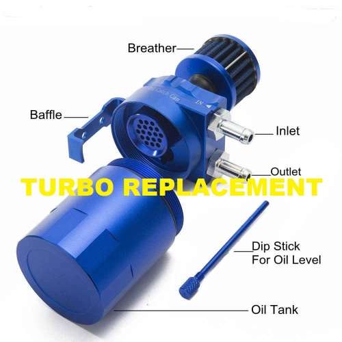 EPMAN UNIVERSAL OIL CATCH CAN WITH BREATHER FILTER