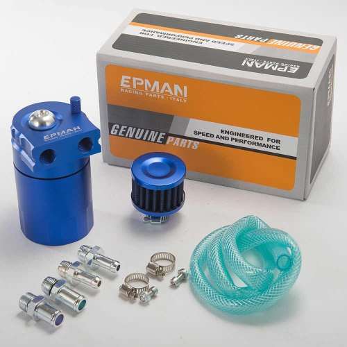 EPMAN UNIVERSAL OIL CATCH CAN WITH BREATHER FILTER