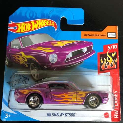 MAINLINE - CARDED - `68 SHELBY GT500 - 2020 - GHF58
