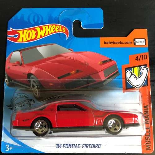 MAINLINE - CARDED - `84 PONTIAC FIREBIRD - 2020 - GHD08