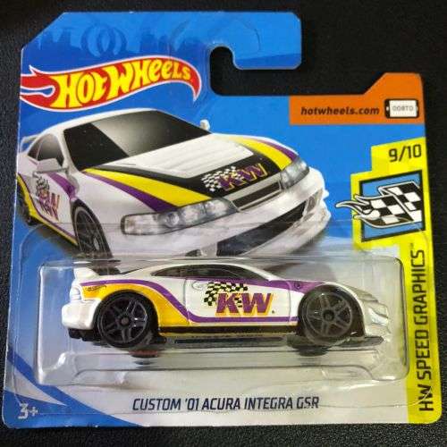 MAINLINE - CARDED - CUSTOM `01 ACURA INTEGRA GSR - 2019 - FYD03