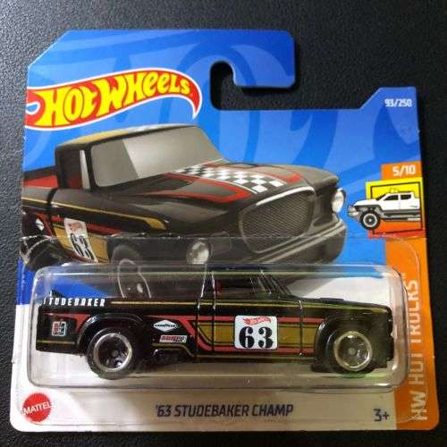 MAINLINE - CARDED - 63 STUDEBAKER CHAMP - 2022 - HCT51