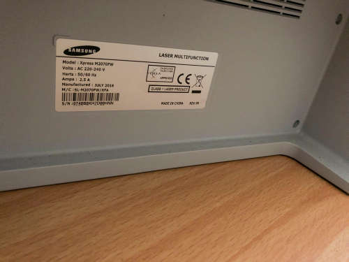 Samsung Mono Laser Printer M2070FW