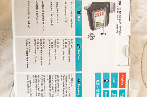 Two Gardena Water Computers for GRABS!!!