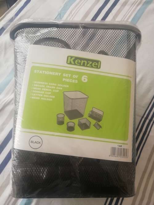 Kenzel 6pcs Stationery Set #14 Black