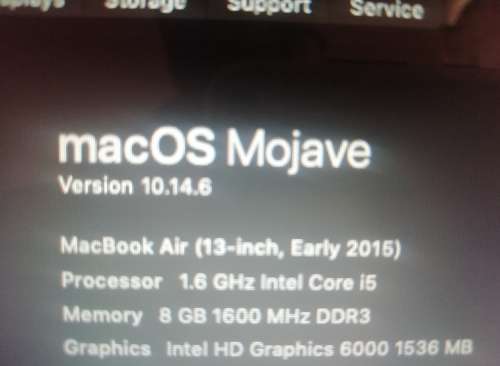 MacBook Air i5 (2015 model)