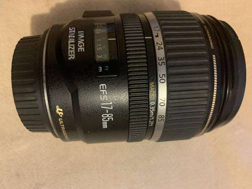 Canon EF-S 17-85mm lens