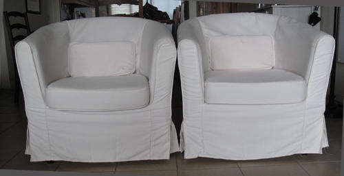 Bucket chairs x 2! As new!