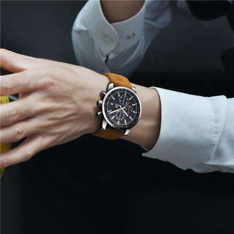 BENYAR Men's Luxury Brand Quartz Watch Chronograph