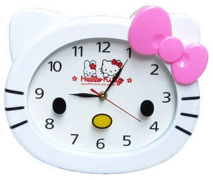 Hello Kitty Wall Clock - Large 29cm x 25cm x 6cm
