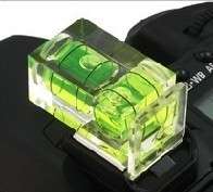 2-Axis Bubble Hot Shoe Level for Nikon/ Canon DSLR