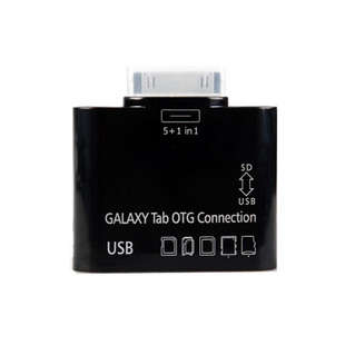 Samsung Galaxy Tab 5in1 OTG USB + Card Reader for P6200/P6800/P7500/P7510/P7300/P7310