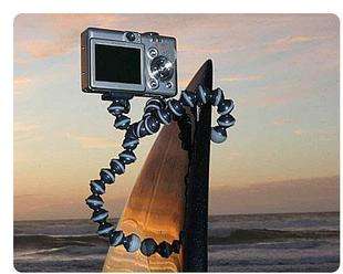 Mini Flexible Compact Digital Camera Tripod - Small for Camera up to 275g