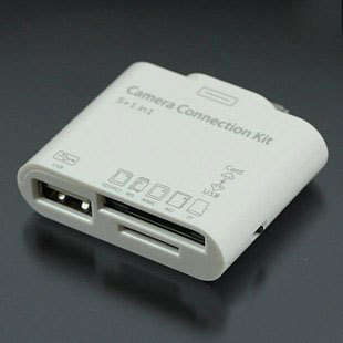 iPad 2 Camera Connection Kit w/ USB Port and Memory Card Reader