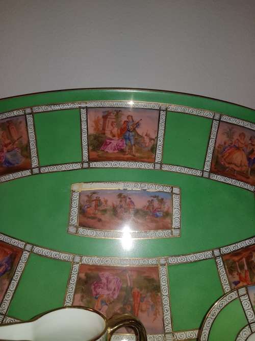 Art Nouveau Carlsbad coffee tea set