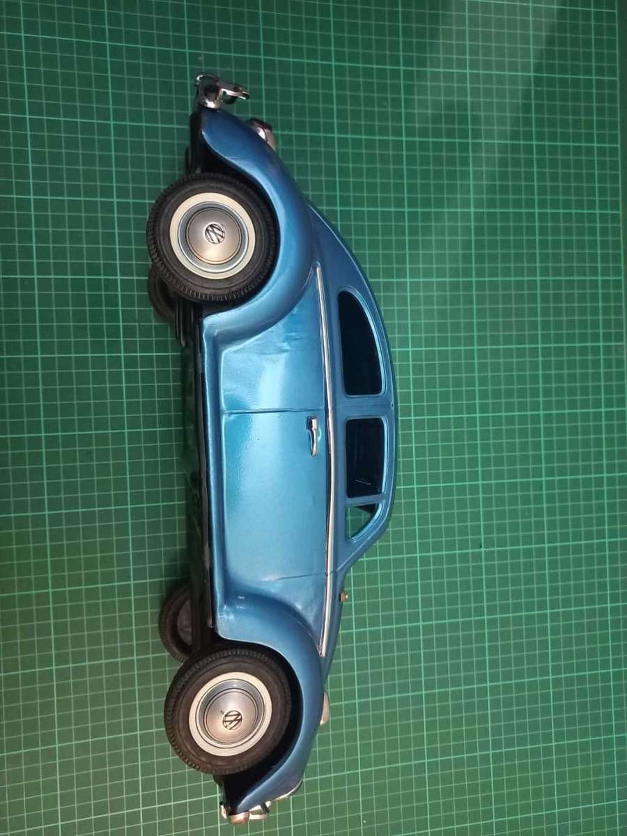 volkswagen beetle 2022 friction drive heavy gauge metal king size model car