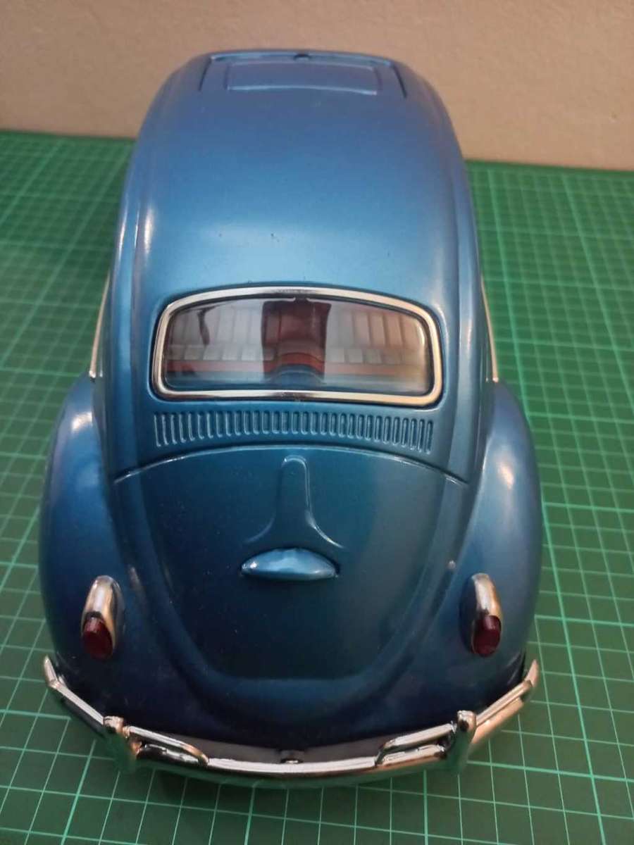 volkswagen beetle 2022 friction drive heavy gauge metal king size model car