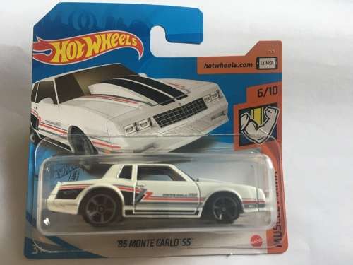 Hot Wheels, 86 Monte Carlo SS , Short card