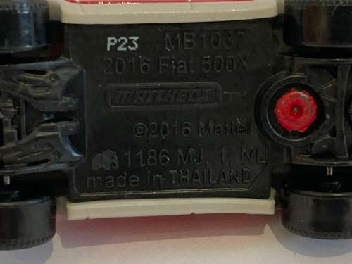 Matchbox , Fiat 500x , loose