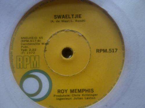 ROY MEMPHIS-MAAR IN AMERIKA/SWAELTJIE SA 7 SINGLE LP