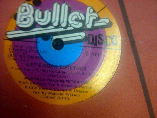 BUFFALO MAGIC CARPET/LETS WORK TOGETHER 7 SINGLE SA LP
