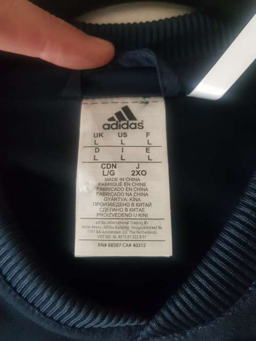 Chelsea Soccer Anthem Jacket Adidas Collector Item Size Large Brilliant
