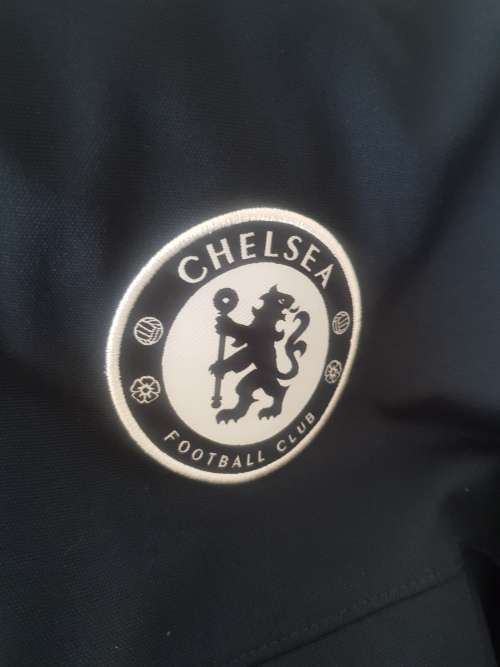 Chelsea Soccer Anthem Jacket Adidas Collector Item Size Large Brilliant