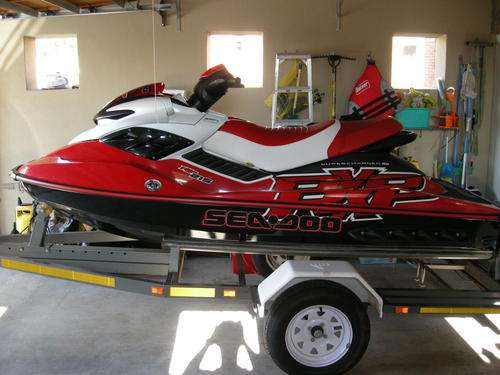 2007 Seadoo RXP 215hp Jetski + trailer + cover + accessories