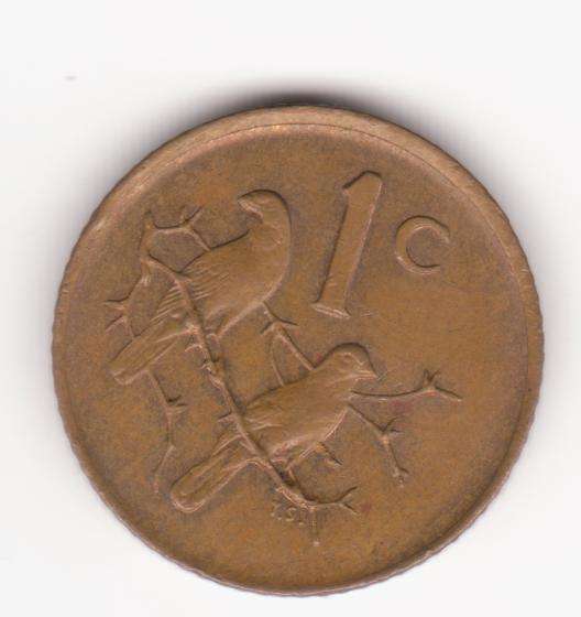1969  Afrikaans 1c  Circulated