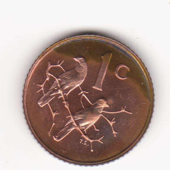 SA Decimal  Bonanza - 1968 English 1c PROOF