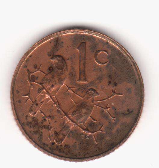 SA Decimal  Bonanza - 1974  1c PROOF