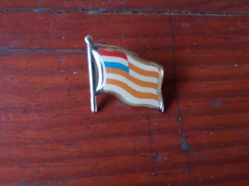 Oranje Vrystaat (OVS) flag collar pin badge