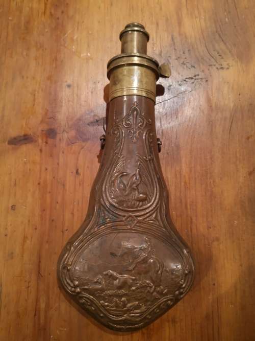 Sykes Patent Powder Flask