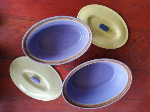 Pair of Ceramic Serving Dishes