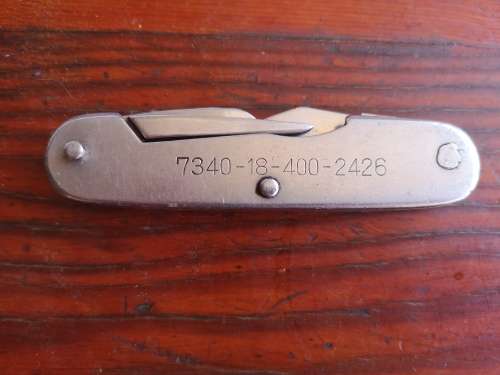 SADF folding knife - damaged