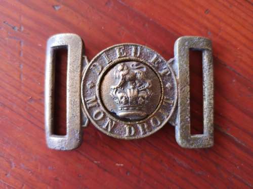 Replica Boer War Victorian Universal Locket Belt Clasp