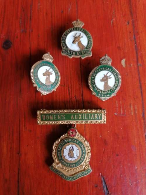 Collection of SA Legion Badges