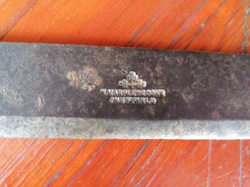 Antique drawknife / spokeshave blade Sheffield